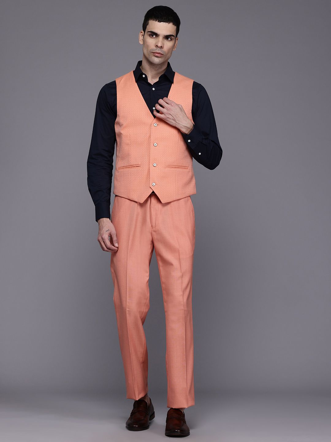 Raymond 3-Piece Single-Breasted Contemporary-Fit Party Suit