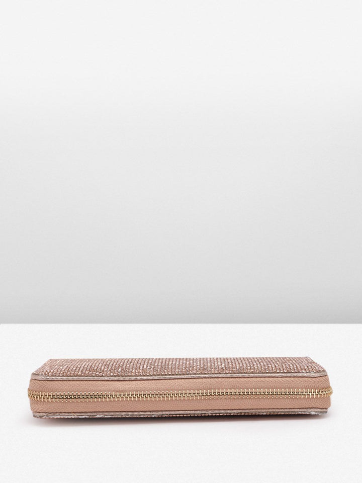 Lino Perros Women Embellished Zip Around Wallet
