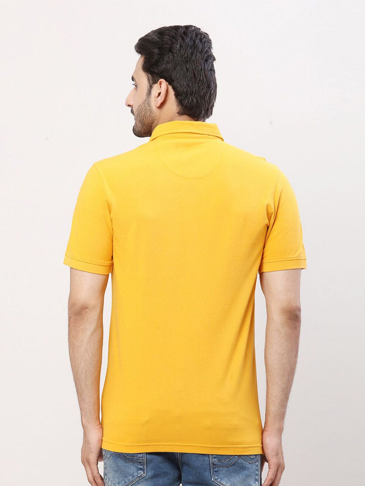 Raymond Polo Collar Cotton Short Sleeves T-Shirt