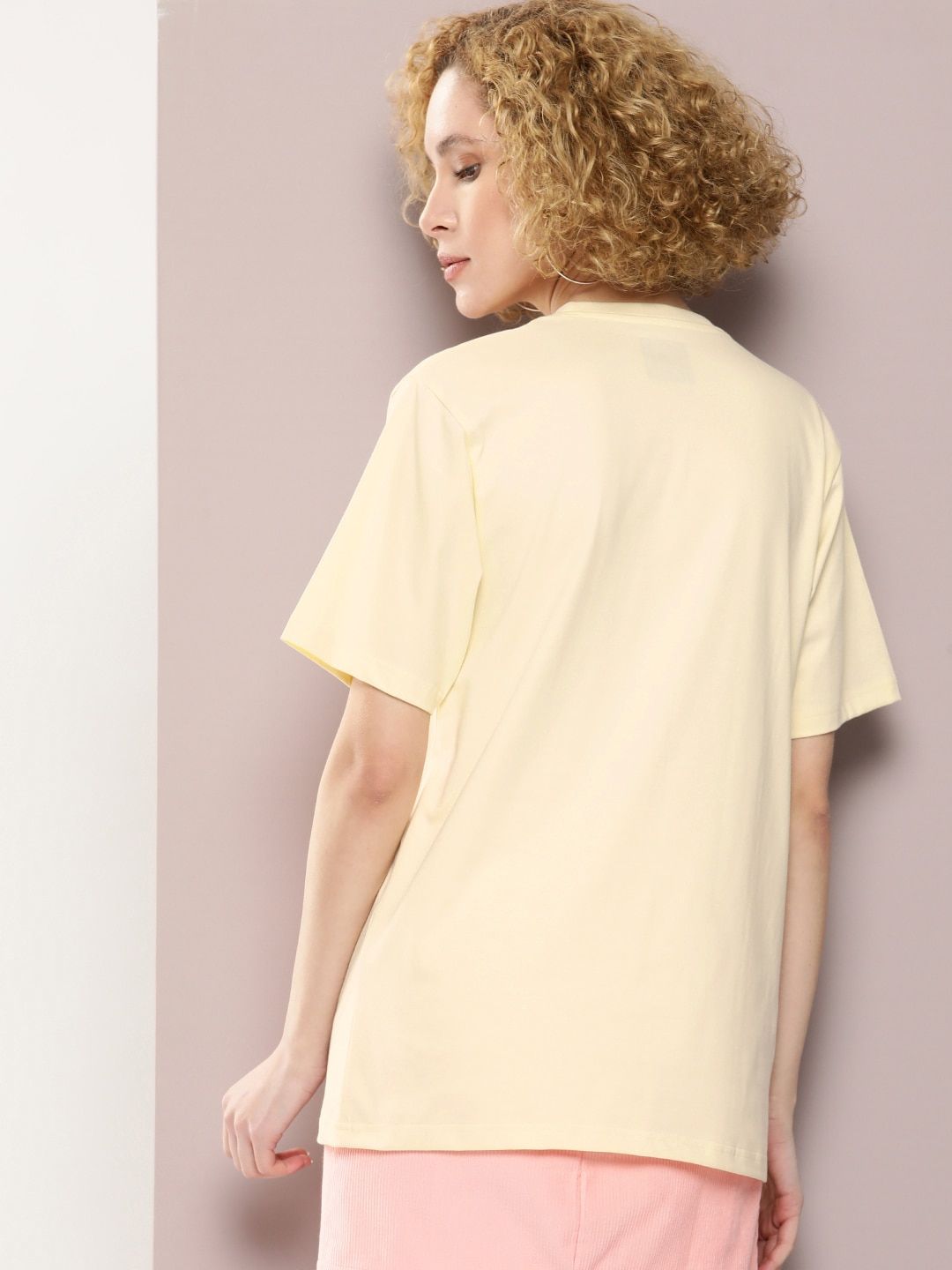 DILLINGER Graphic Printed Oversized Pure Cotton T-shirt