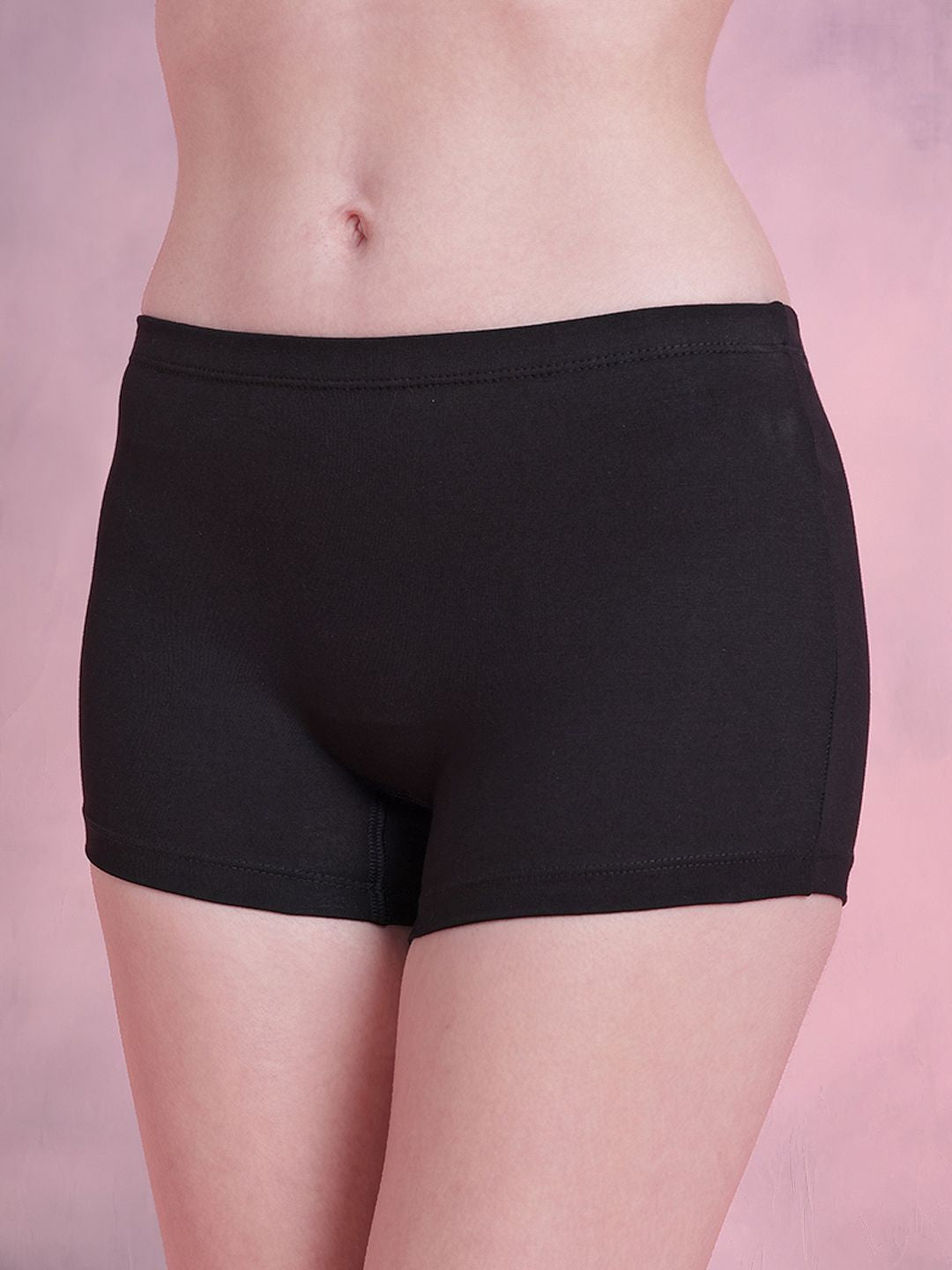 DressBerry Pack of 3 Solid Boy Shorts DRM-DB-PAN03B-TBC