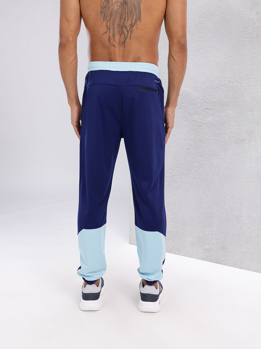 HRX by Hrithik Roshan Men Colourblock Rapid-Dry Running Joggers