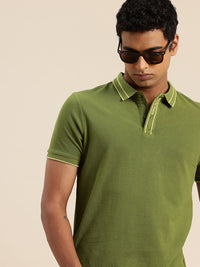 Being Human Pure Cotton Polo Collar Casual T-shirt