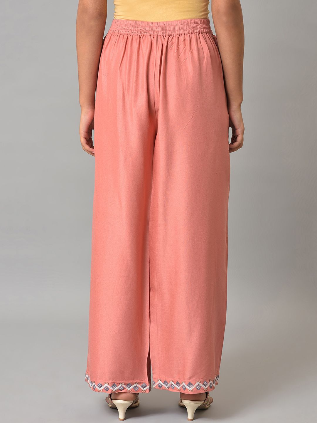 W Women Mid Rise Ethnic Palazzos