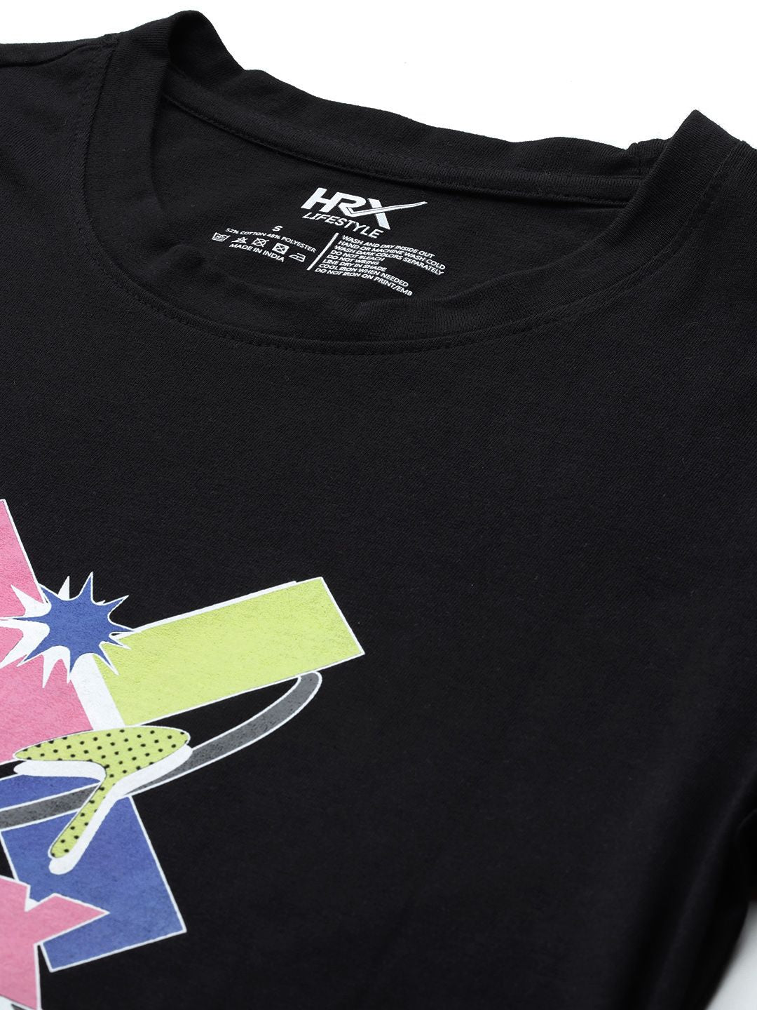 HRX by Hrithik Roshan Women Brand Logo Printed Slim Fit T-shirt