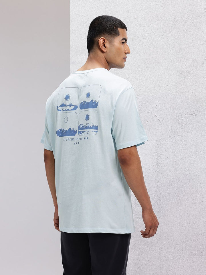 HRX by Hrithik Roshan Printed Pure Cotton Yoga T-shirt