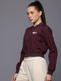 HRX by Hrithik Roshan Crop Bomber Jacket