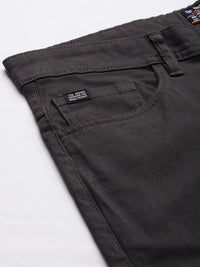 The Indian Garage Co Men Black Slim Fit Chinos