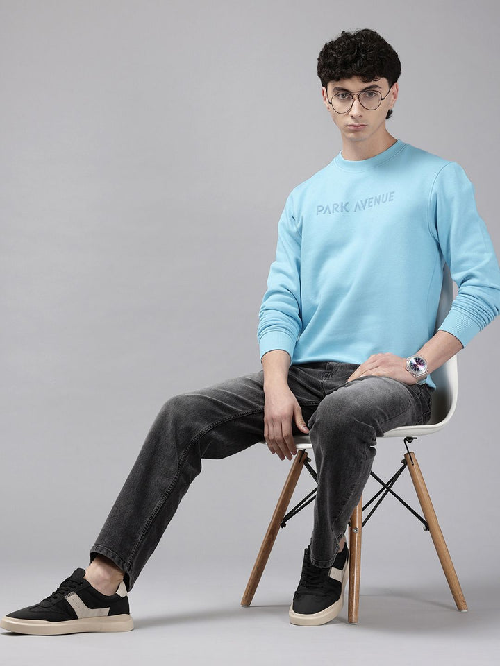 Park Avenue Brand Logo Print Sweatshirt