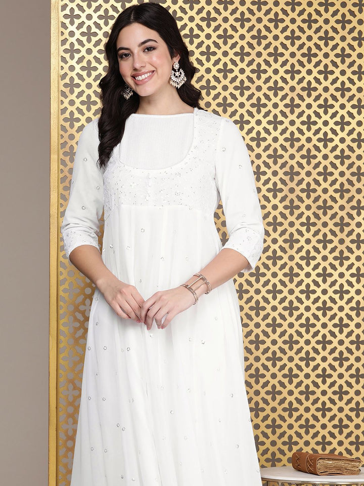 House of Pataudi Jashn Embellished Sequinned Kurta