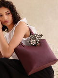all about you Structured Shoulder Bag with Bow Detail