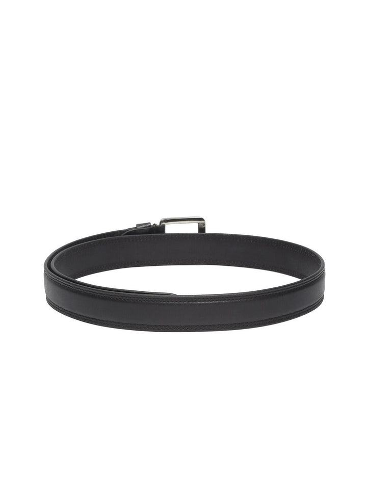 Teakwood Leathers Men Textured Leather Belt