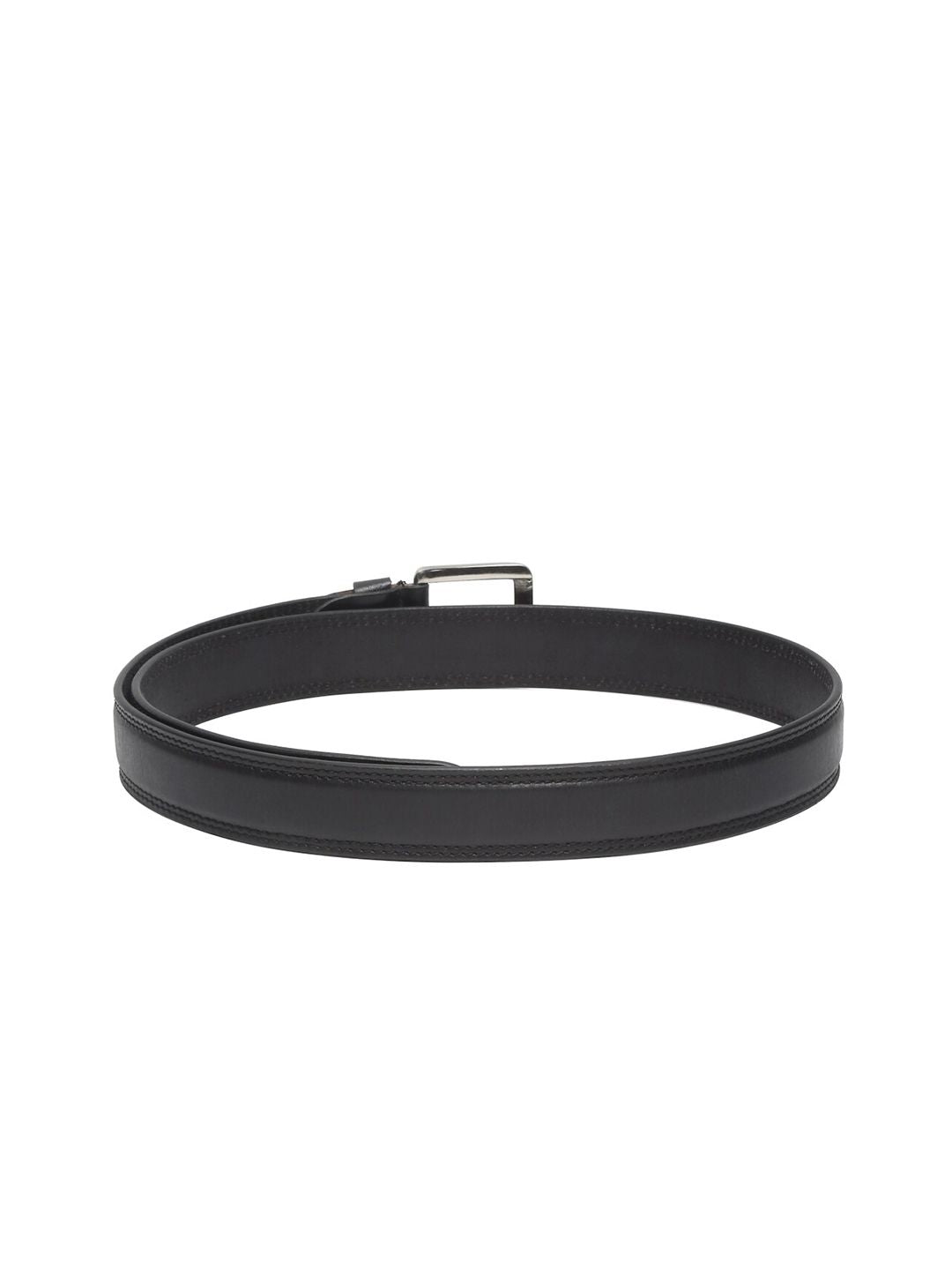 Teakwood Leathers Men Textured Leather Belt