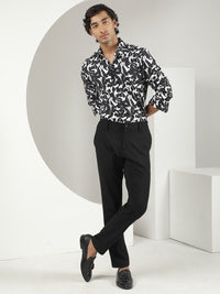 RARE RABBIT Kruela Slim Fit Floral Printed Shirt