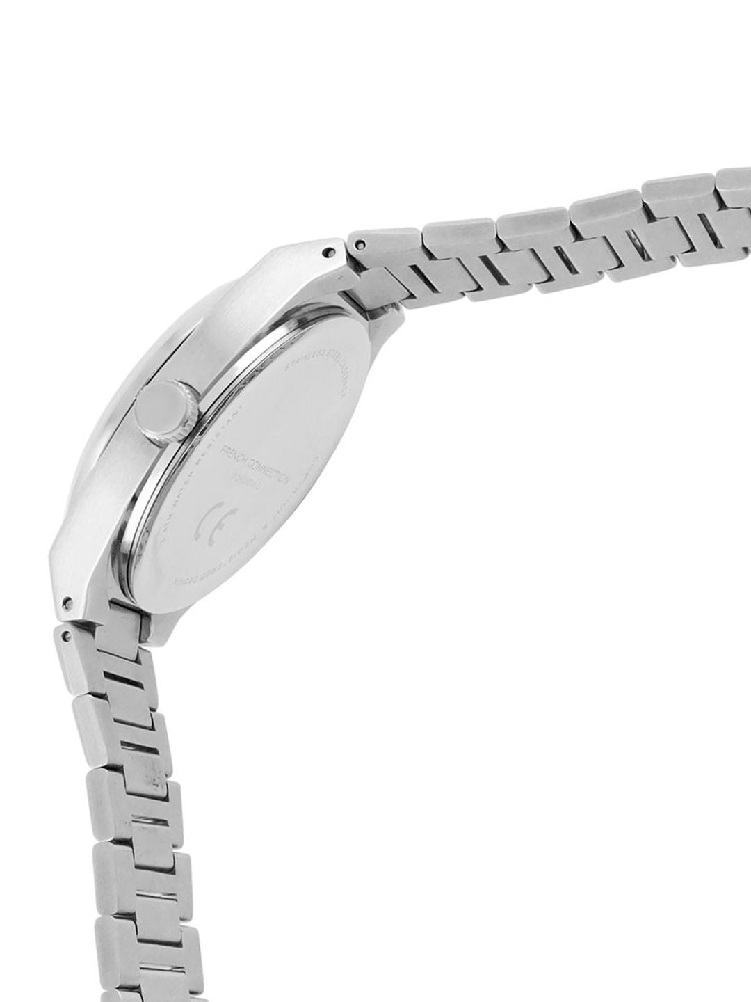 French Connection Men Dial & Stainless Steel Bracelet Style Straps Watch FCH03SM-G