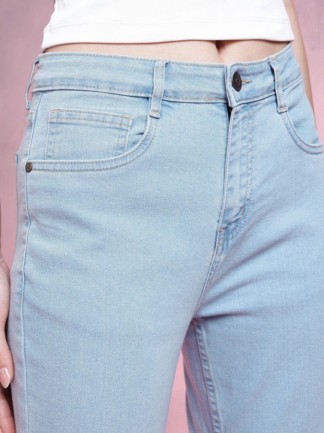DressBerry Women Slim Fit Mid-Rise Jeans