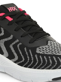 HRX by Hrithik Roshan Women Black Memory Foam Technology Running Shoes