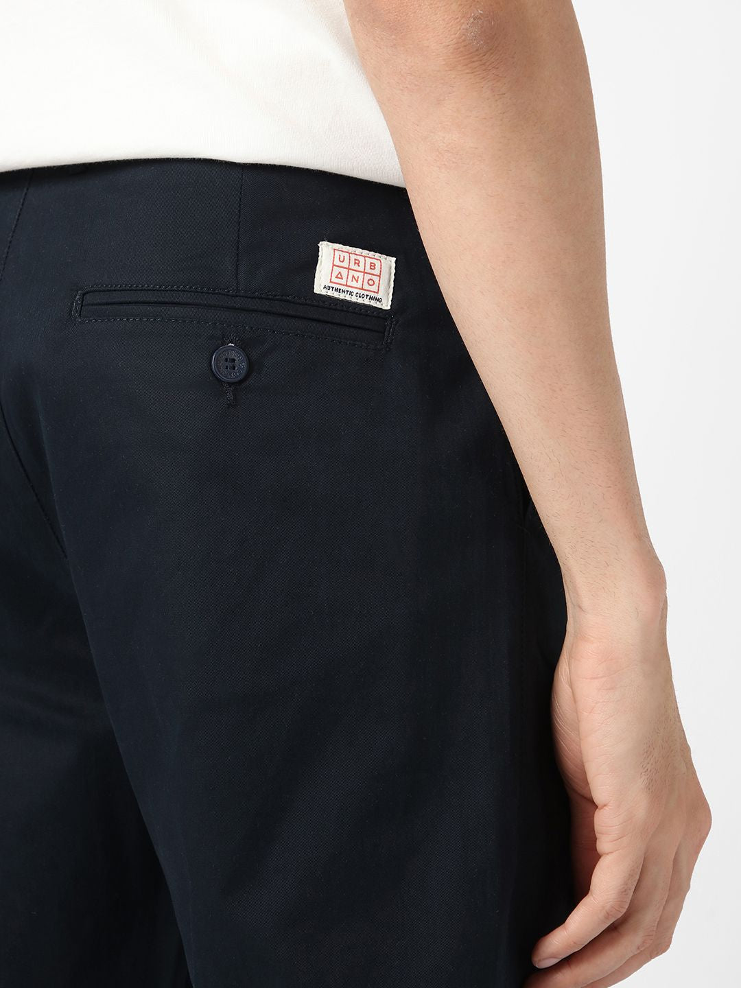 Urbano Fashion Men's  Cotton Regular Fit Casual Chinos Trousers