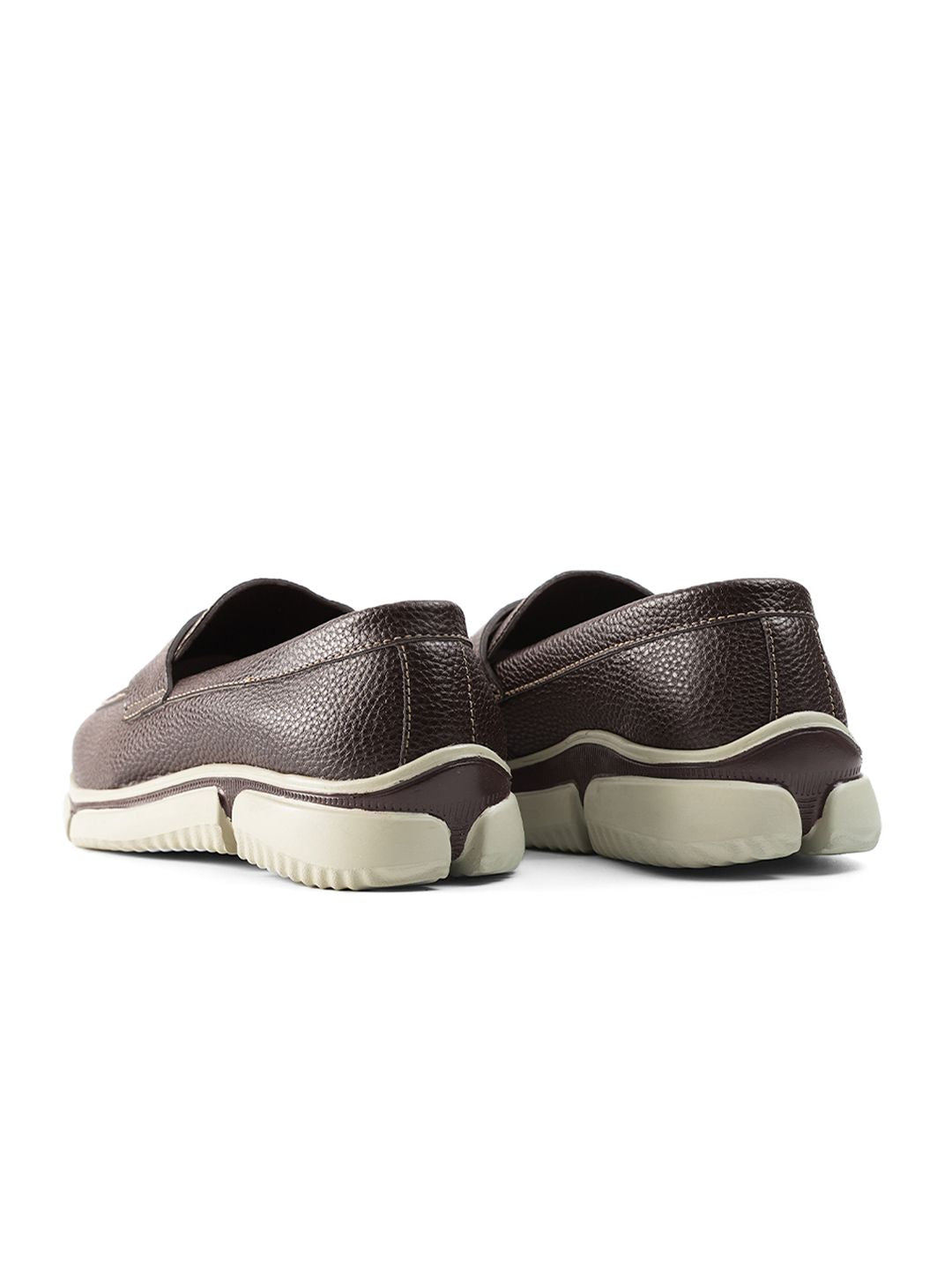 MONKSTORY Lelaki PU Slip-On Sneakers