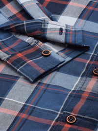 The Indian Garage Co Men Checked Casual Shirt