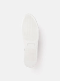 DressBerry Women Laser Cut Slip-On Sneakers