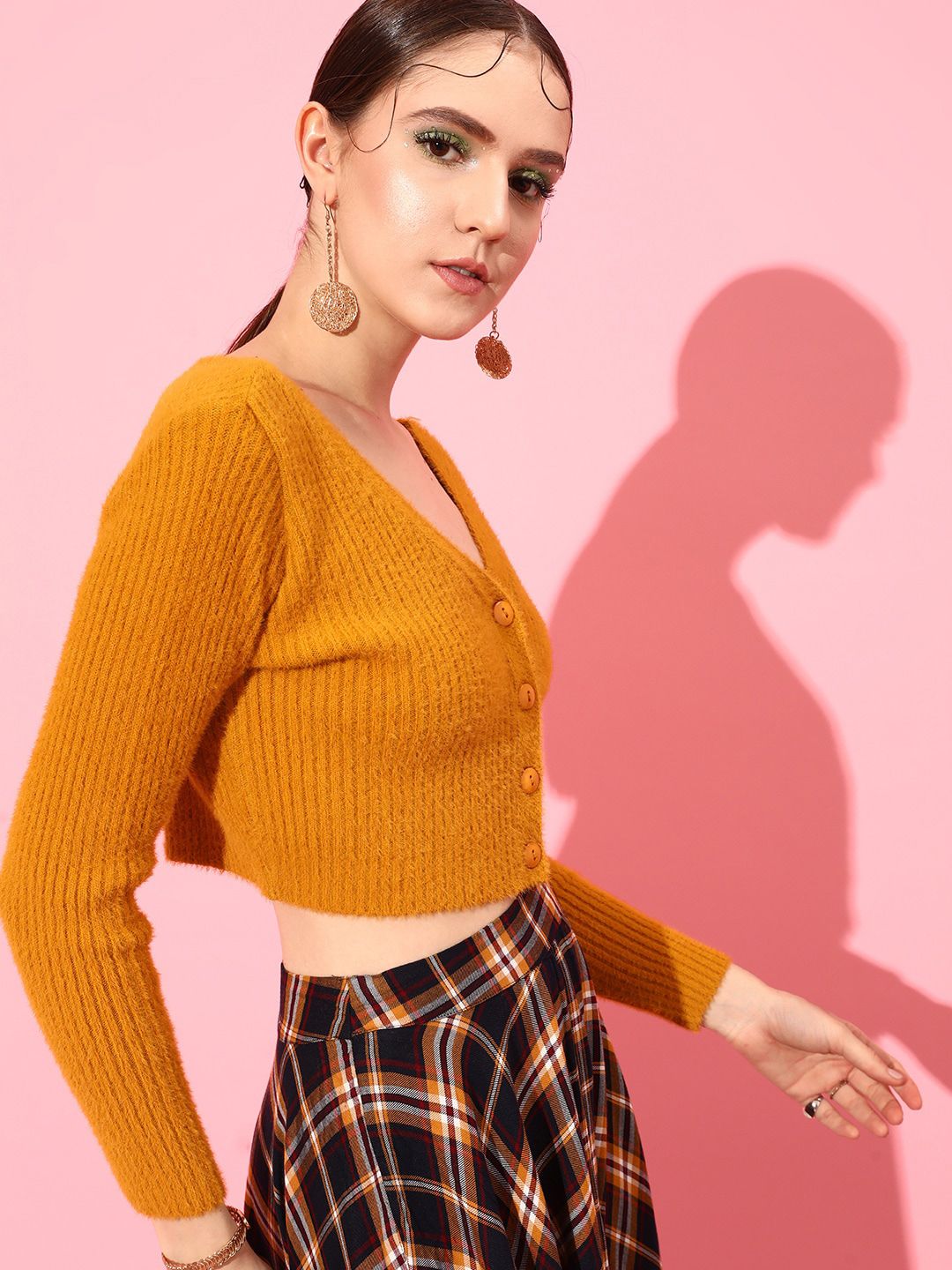 STREET 9 Women Crop Cardigan