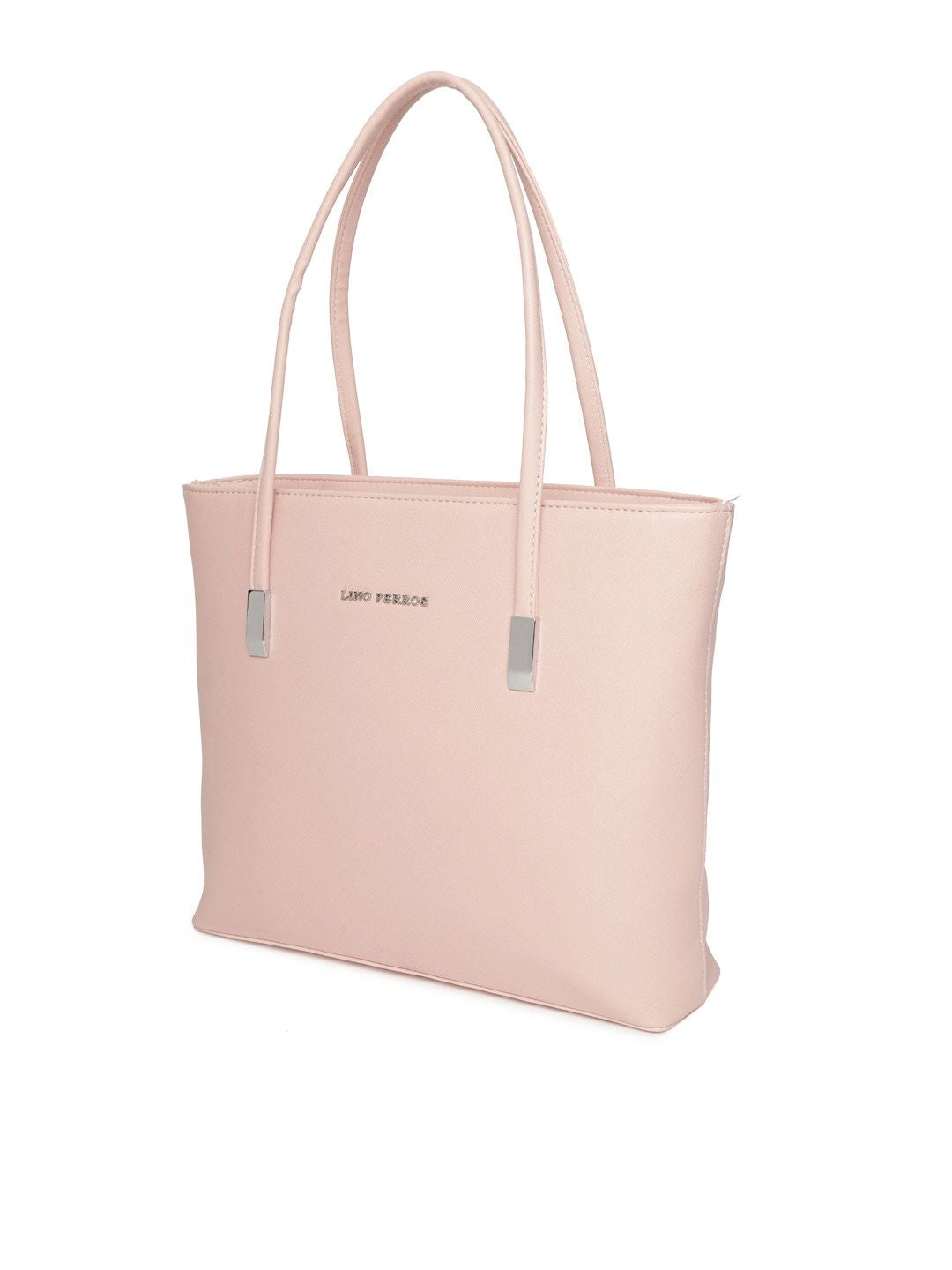 Lino Perros Dusty Pink Solid Laptop Bag