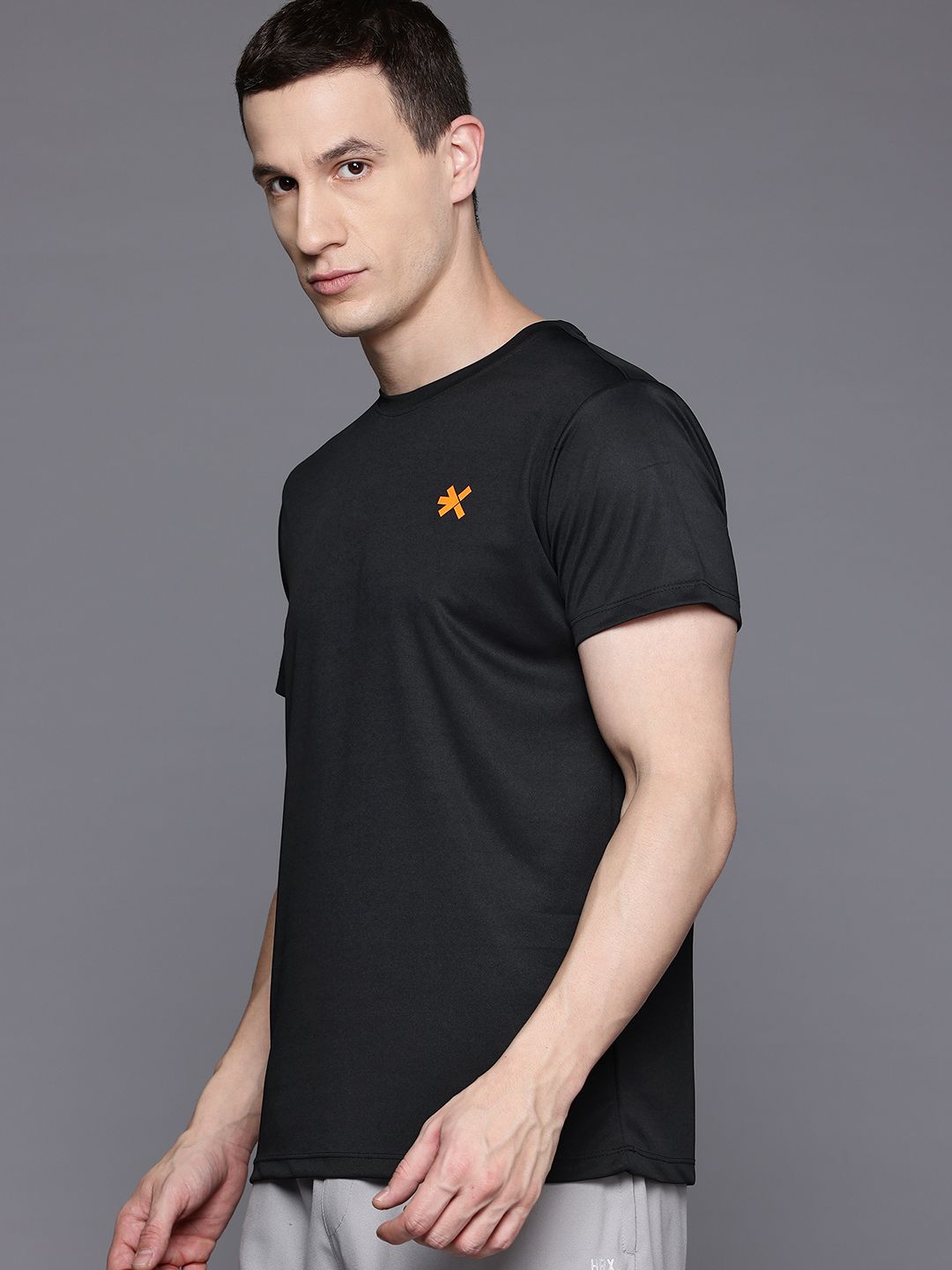 HRX by Hrithik Roshan Printed Rapid-Dry Training T-shirt