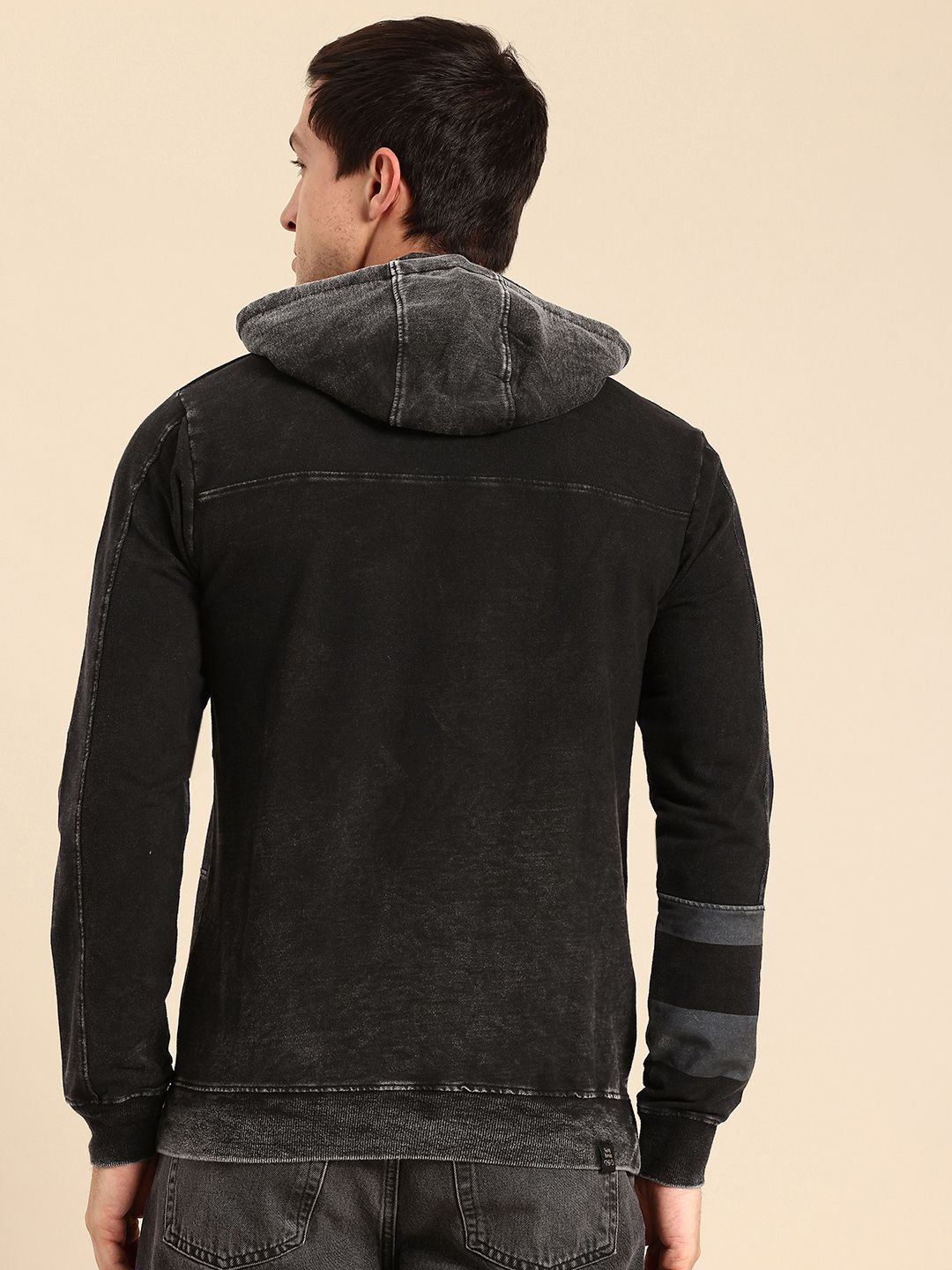 Being Human Hooded Printed Sweatshirt