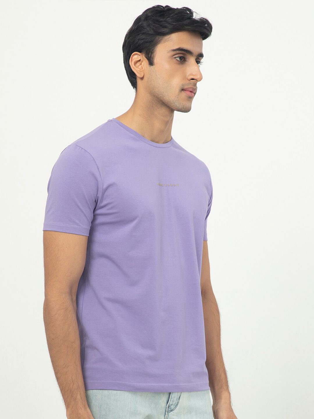 RARE RABBIT Men Rings-4 Slim Fit Solid Polo Collar T-Shirt