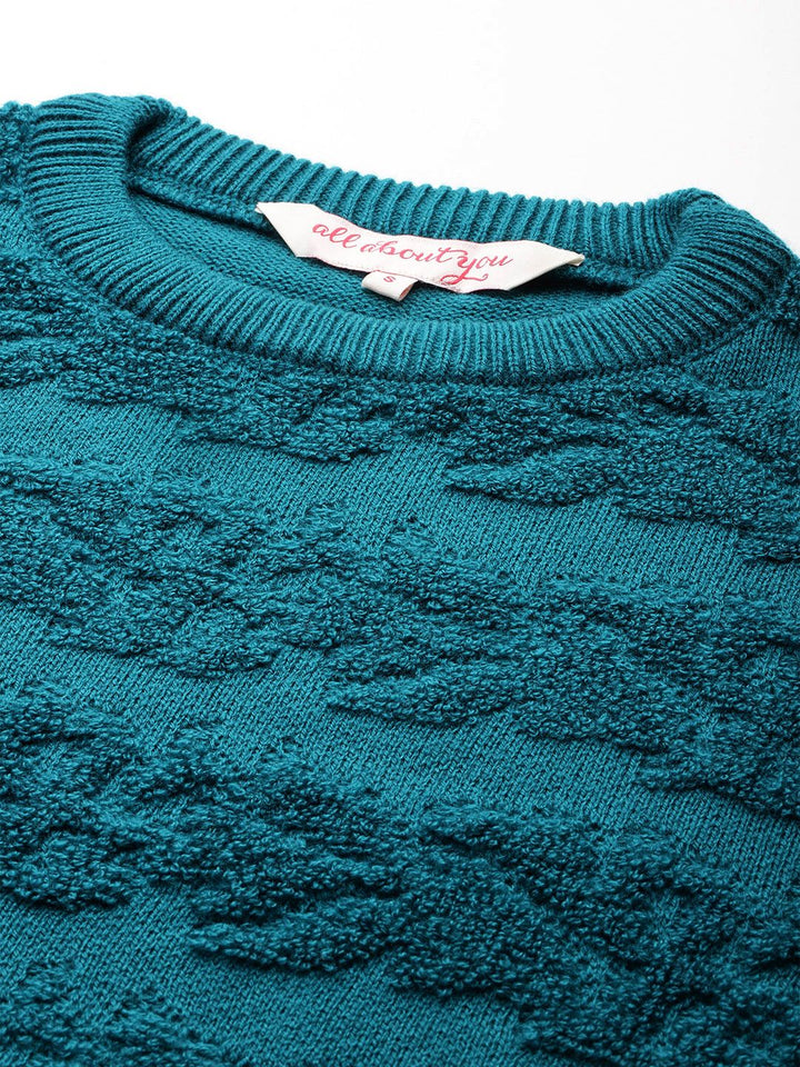 all about you Boucle Pullover