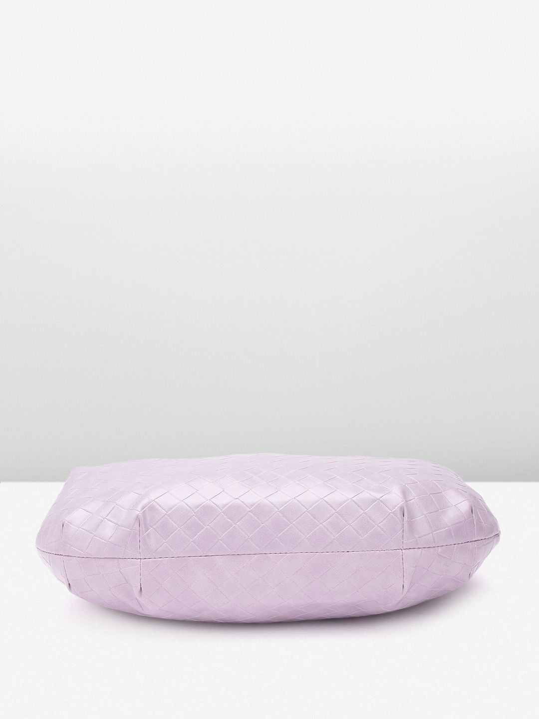 Berrylush Textured Half Moon Handheld Bag