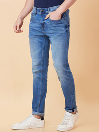 Being Human Men Slim Fit Clean Look Heavy Fade Stretchable Jeans