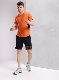 HRX by Hrithik Roshan Men Printed Rapid-Dry Training Shorts