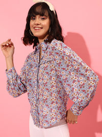 STREET 9 Floral Printed Casual Shirt