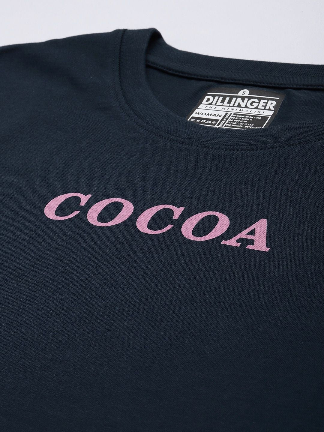 DILLINGER Graphic Printed Oversized Pure Cotton T-shirt