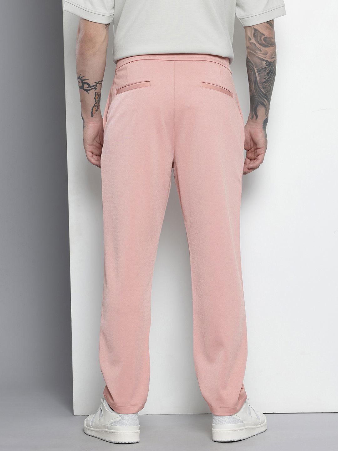 The Indian Garage Co Men Relaxed Fit Trousers