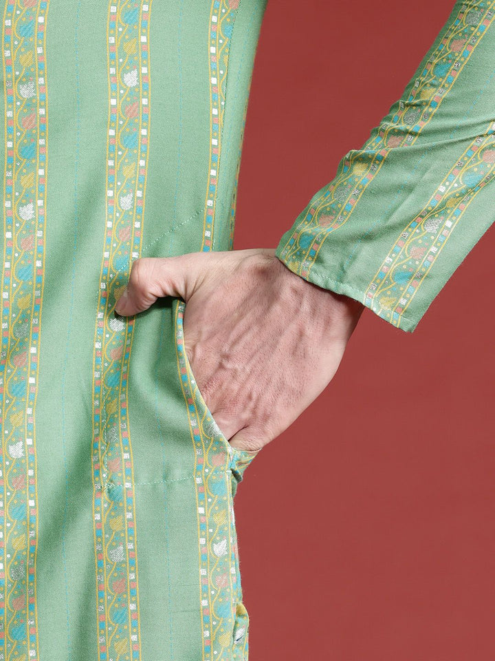 Anouk Printed Straight Kurta