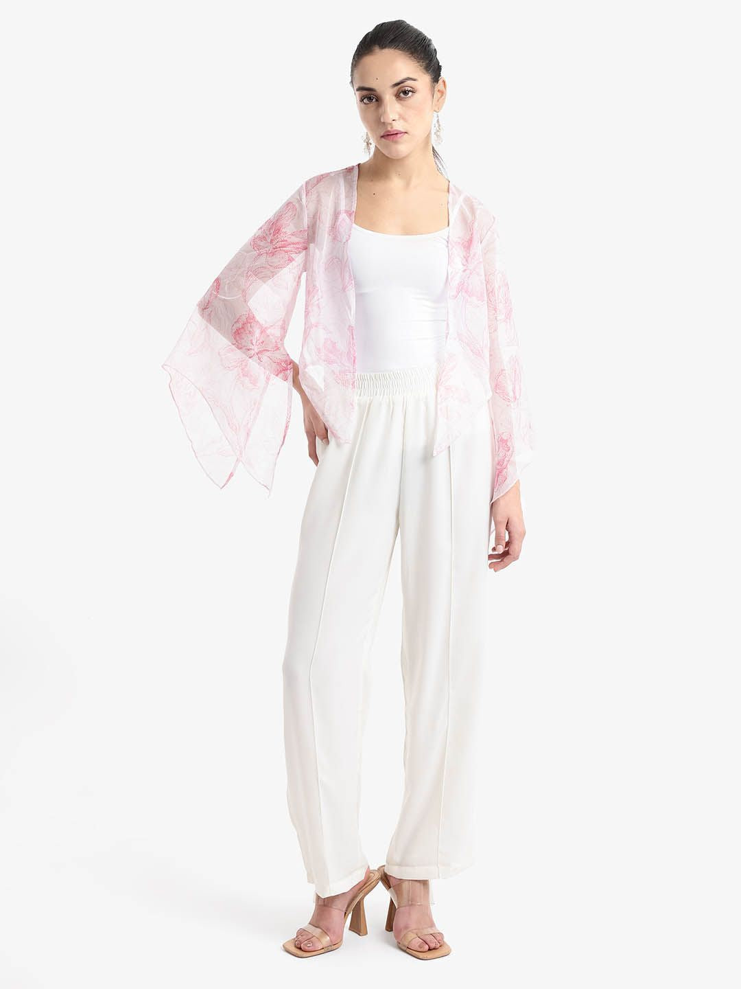 RAREISM Women Printed Shrug
