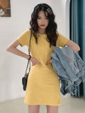 Pakaian t-shirt wanita mini dressberry