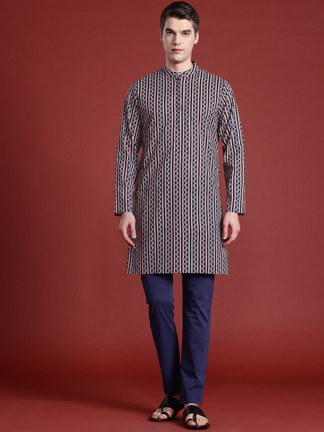 Anouk Pure Cotton Printed Kurta