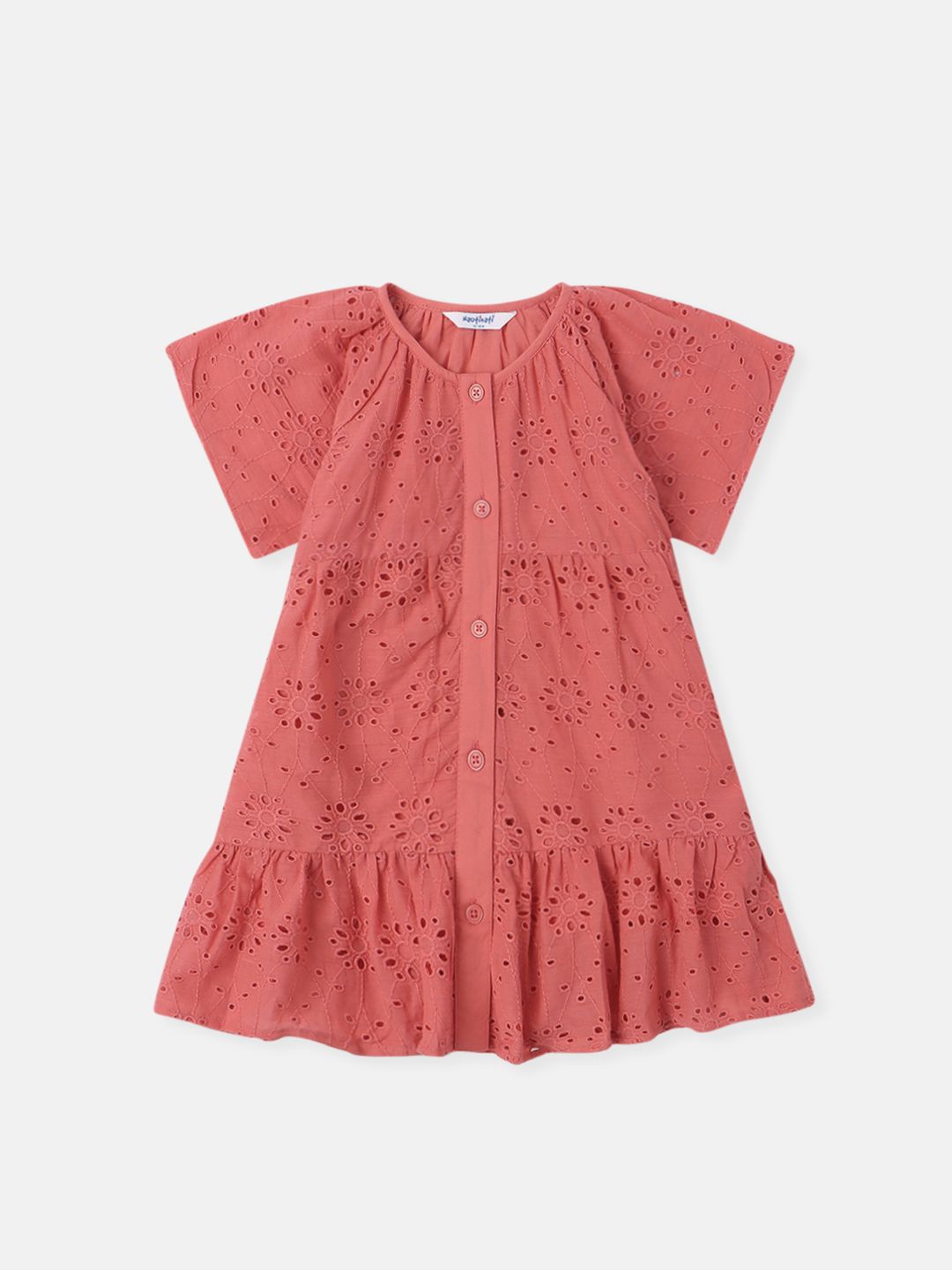 Nauti Nati Cape Sleeve Shirt Dress
