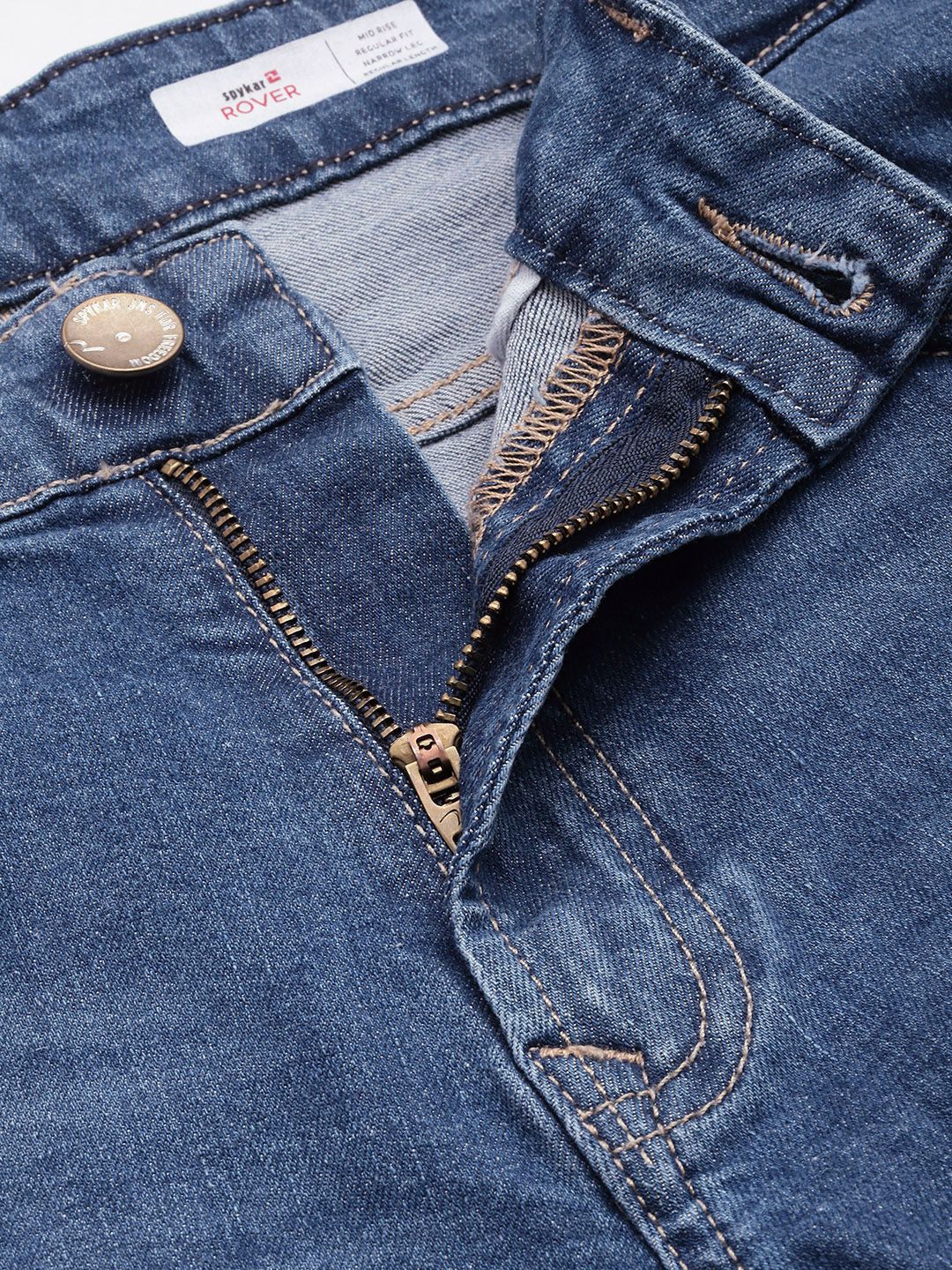SPYKAR Men Rover Heavy Fade Stretchable Jeans