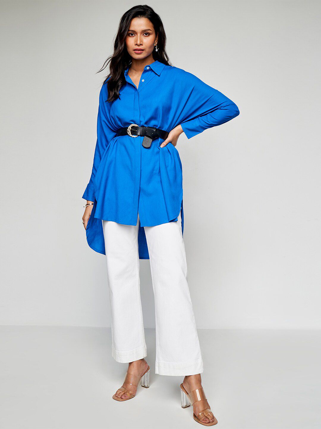 AND Shirt Collar Shirt Style Top