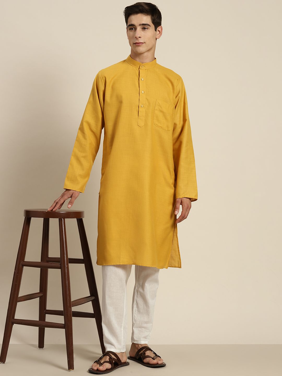 SOJANYA Cotton Silk Kurta