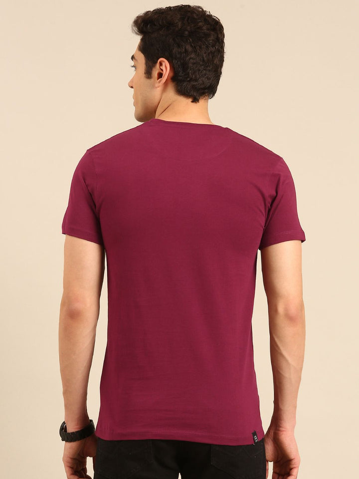 Being Human Pure Cotton T-shirt with Minimal Print