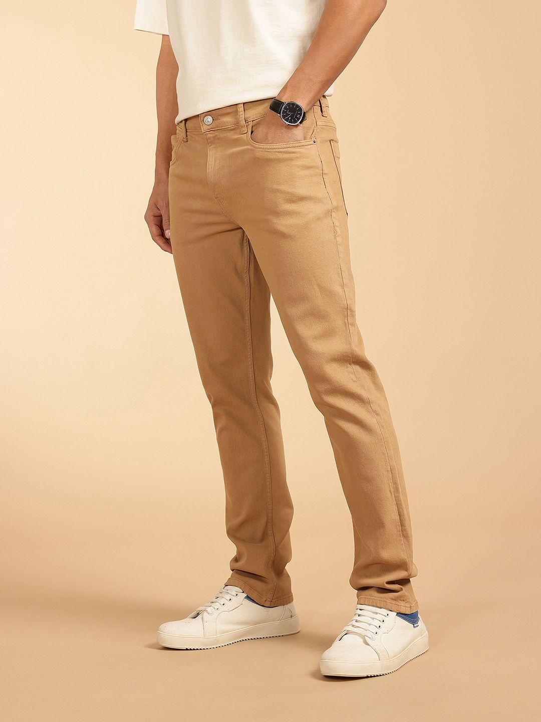 Sambungan Perancis lelaki seluar jeans yang boleh diperbaharui