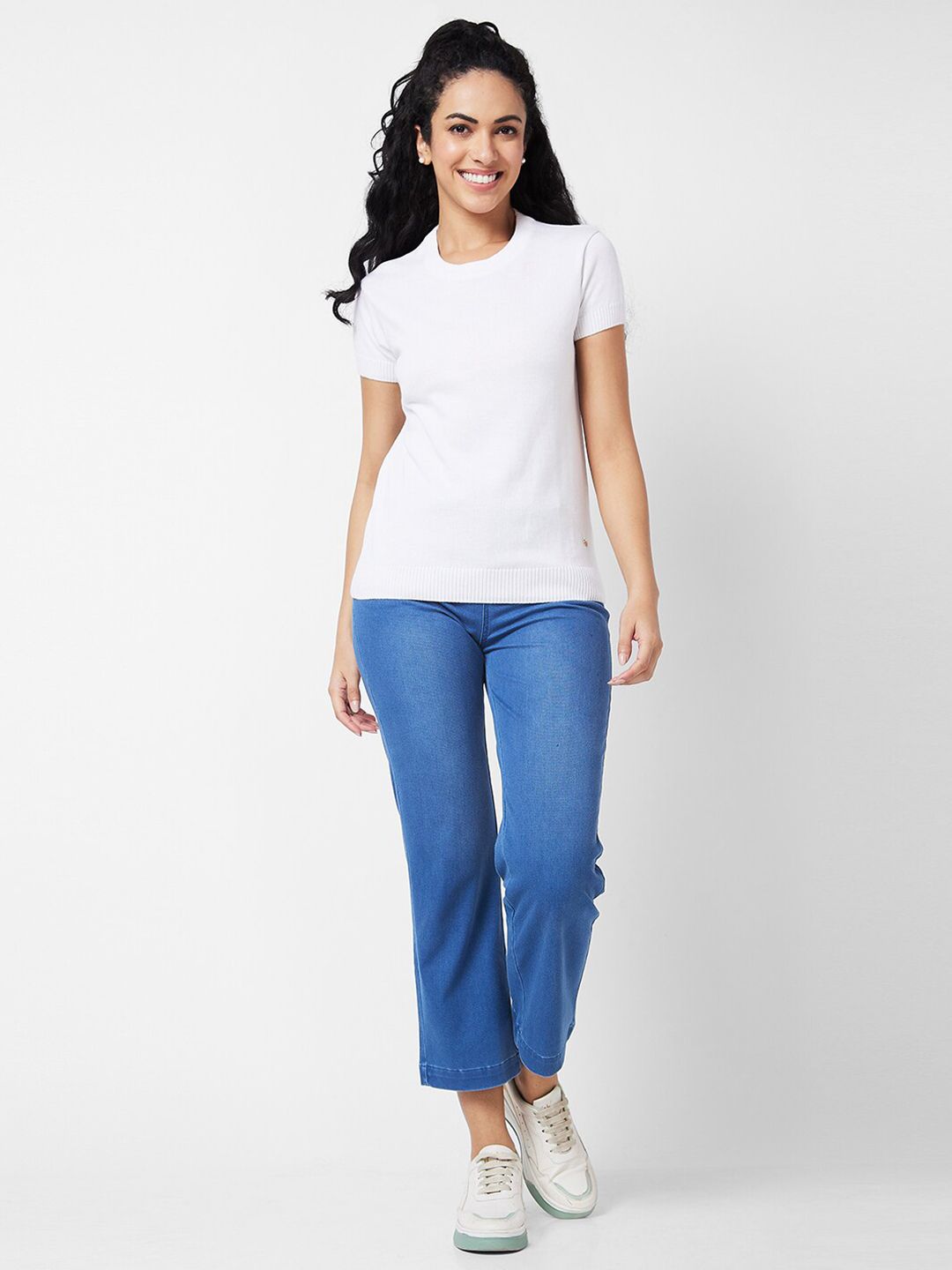 SPYKAR Round Neck Short Sleeves T-shirt