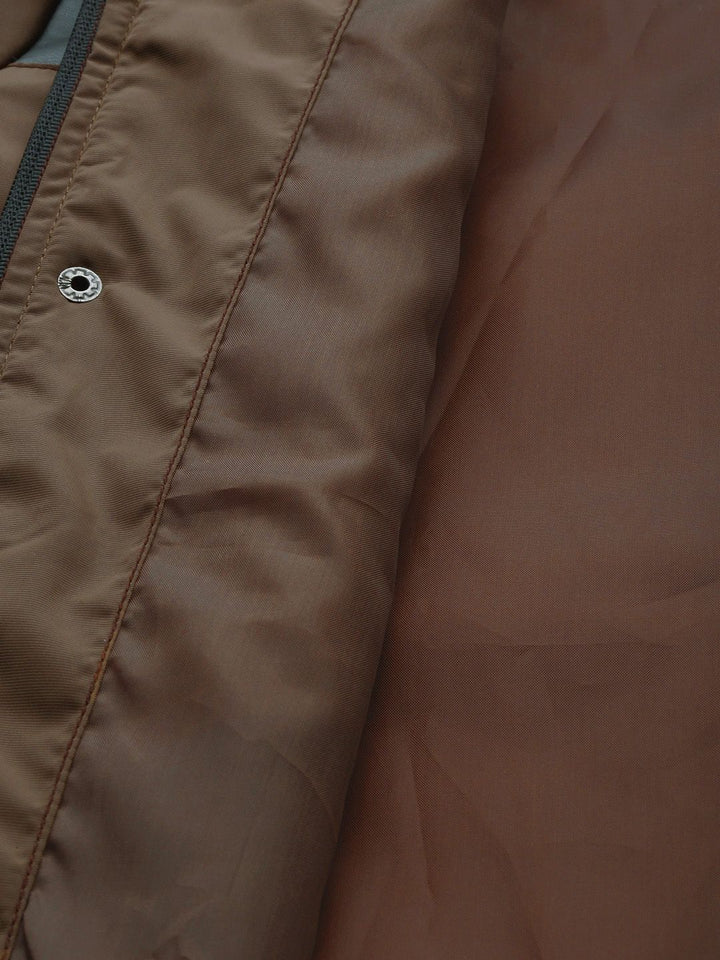 The Indian Garage Co Men Slim Fit Bomber Jacket with Insert Pockets