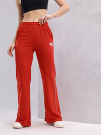 HRX by Hrithik Roshan Women Contrast Stitch Lifestyle Track Pants